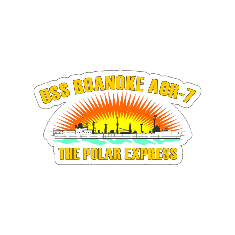 Roanoke "Polar Express" Sticker