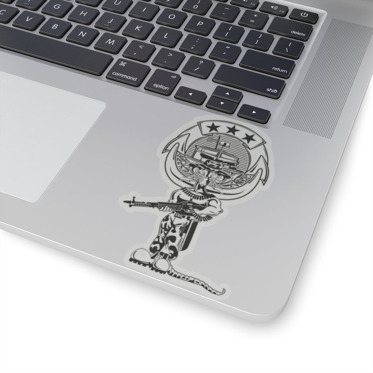 River Rat CC Pin Sticker (Black)
