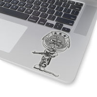 Thumbnail for River Rat CC Pin Sticker (Black)