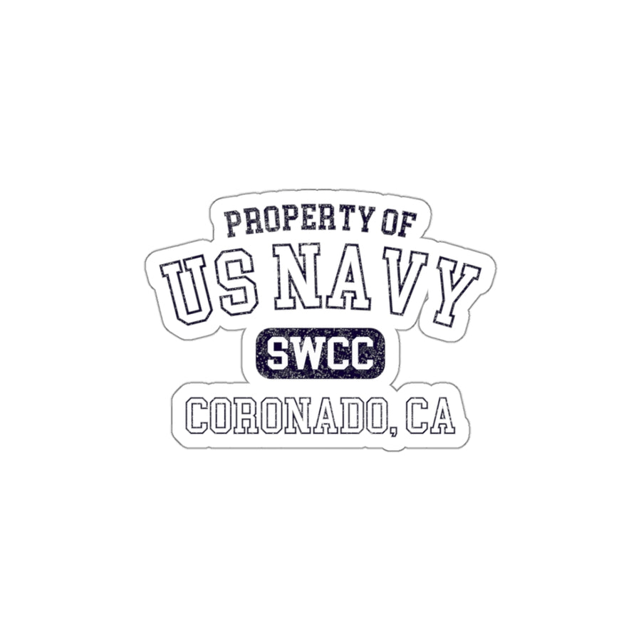 Property of US Navy SWCC Sticker