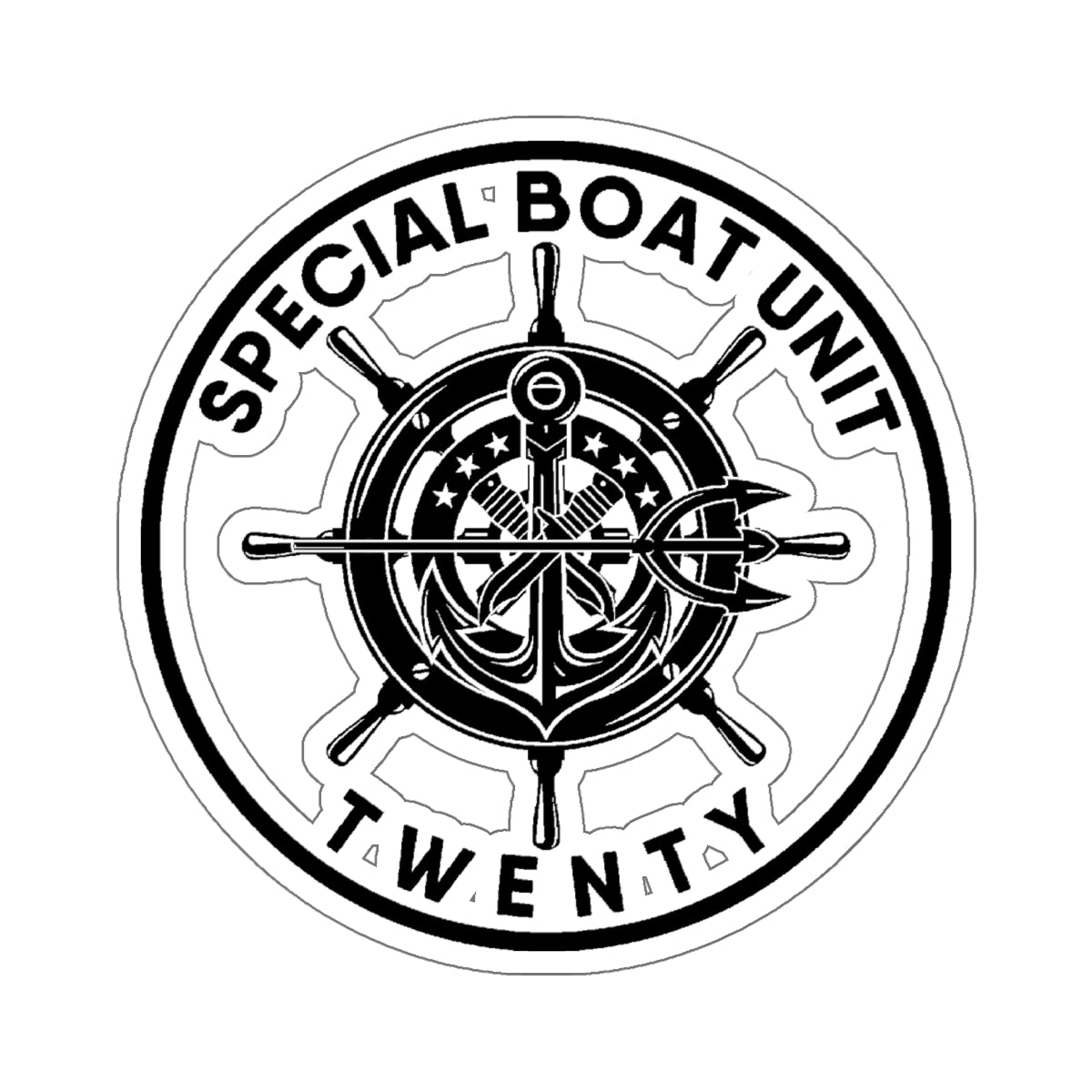 SBU 20 Sticker (Black)