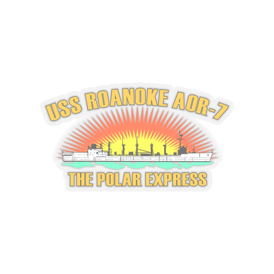 Roanoke "Polar Express" Sticker