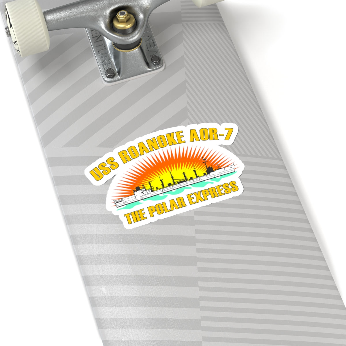 Roanoke "Polar Express" Sticker