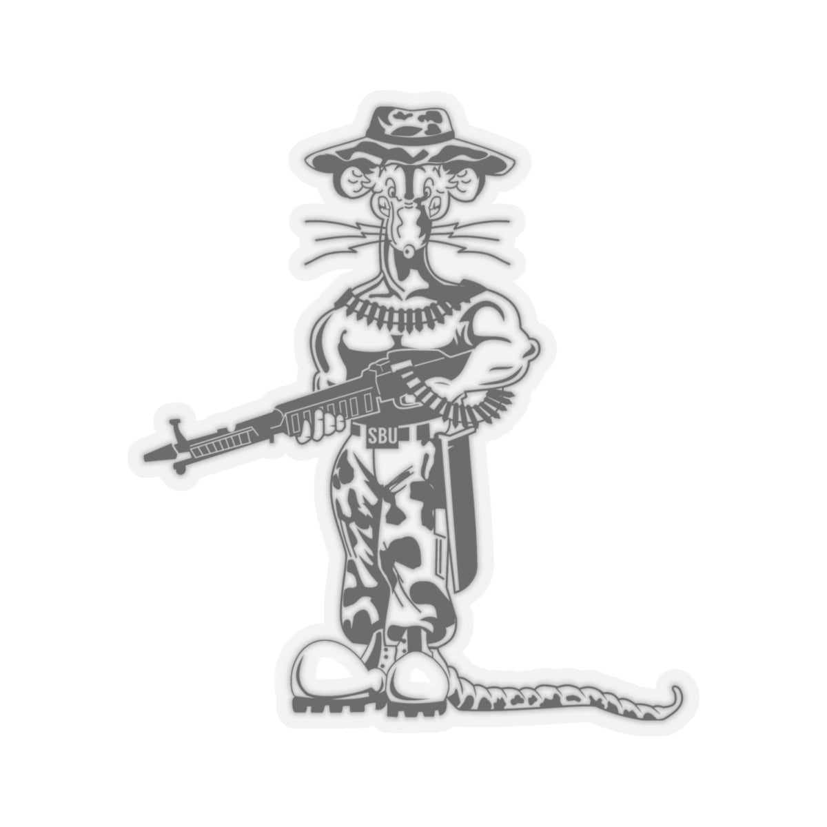 River Rat Sticker (Color)