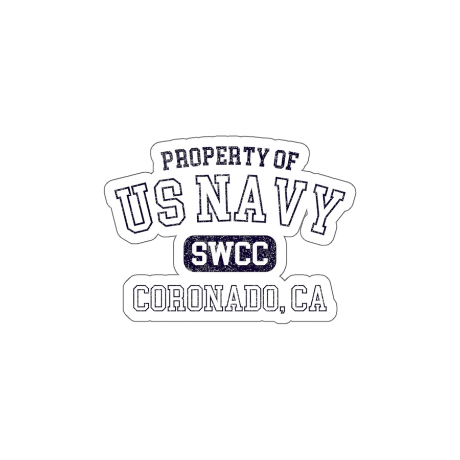 Property of US Navy SWCC Sticker