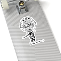 Thumbnail for River Rat CC Pin Sticker (Black)