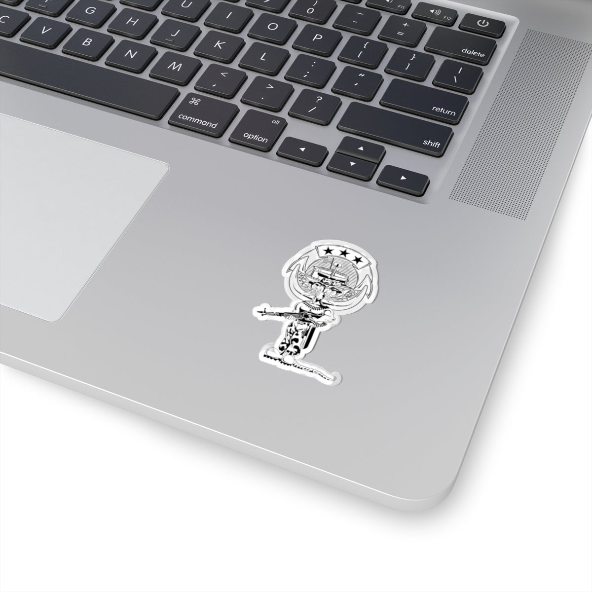 River Rat CC Pin Sticker (Black)