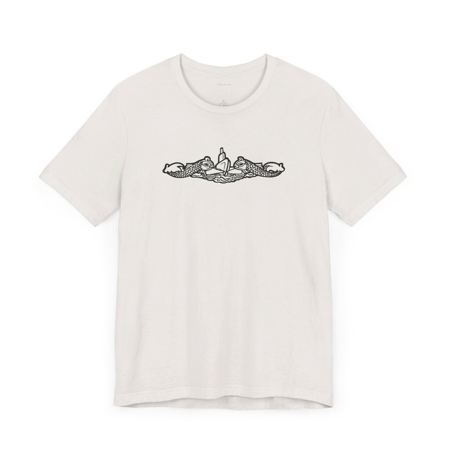 Submarine Warfare Operator Qualification T-Shirt - Black & White Collection