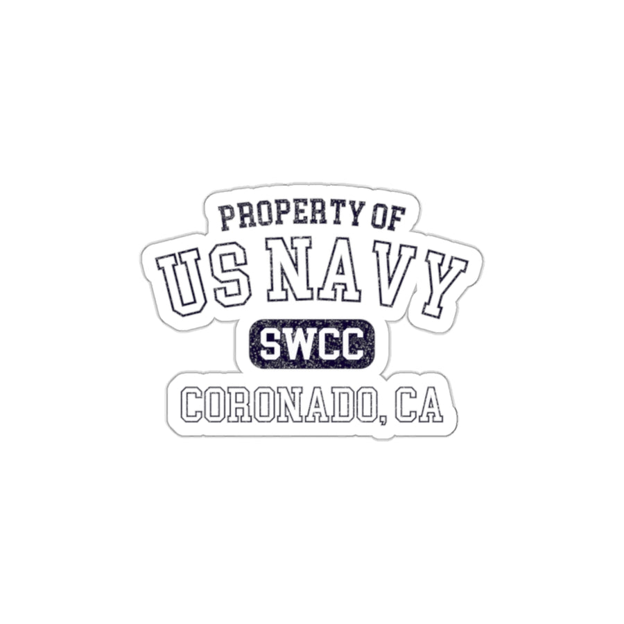 Property of US Navy SWCC Sticker
