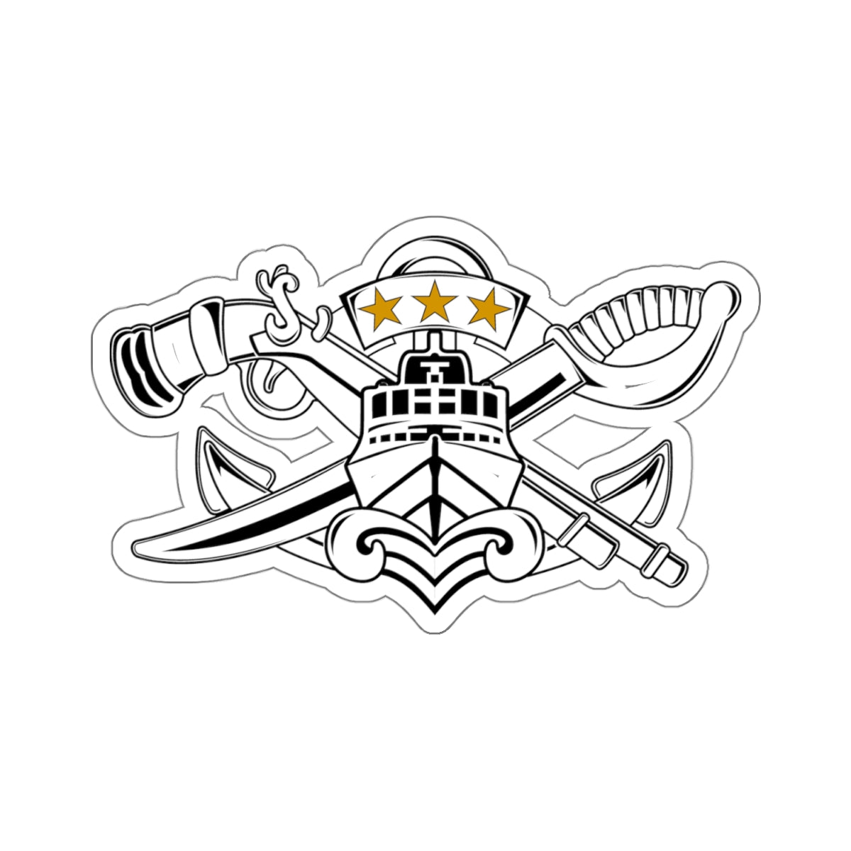 SWCC Master Sticker (Black)