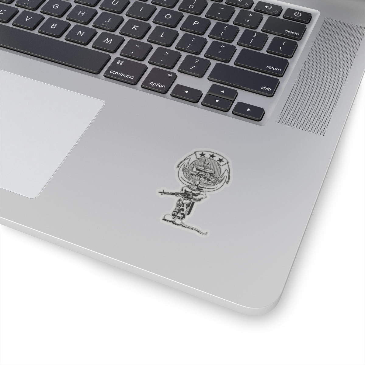 River Rat CC Pin Sticker (Black)