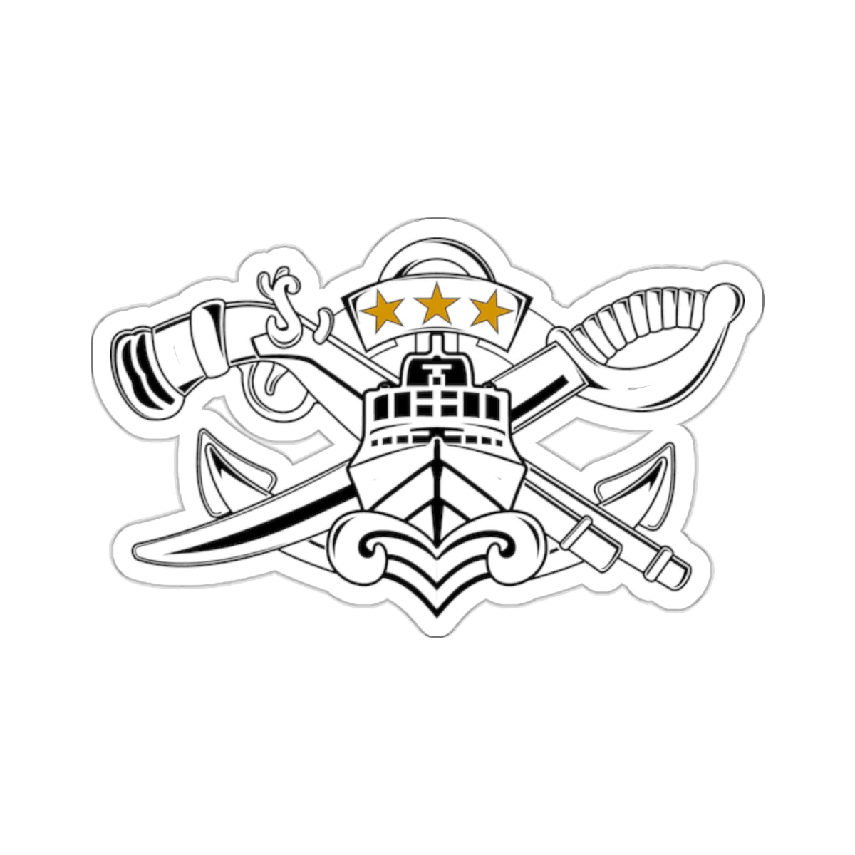 SWCC Master Sticker (Black)