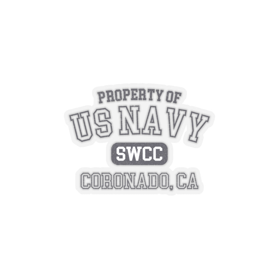 Property of US Navy SWCC Sticker