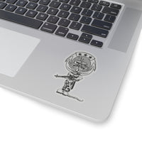 Thumbnail for River Rat CC Pin Sticker (Black)