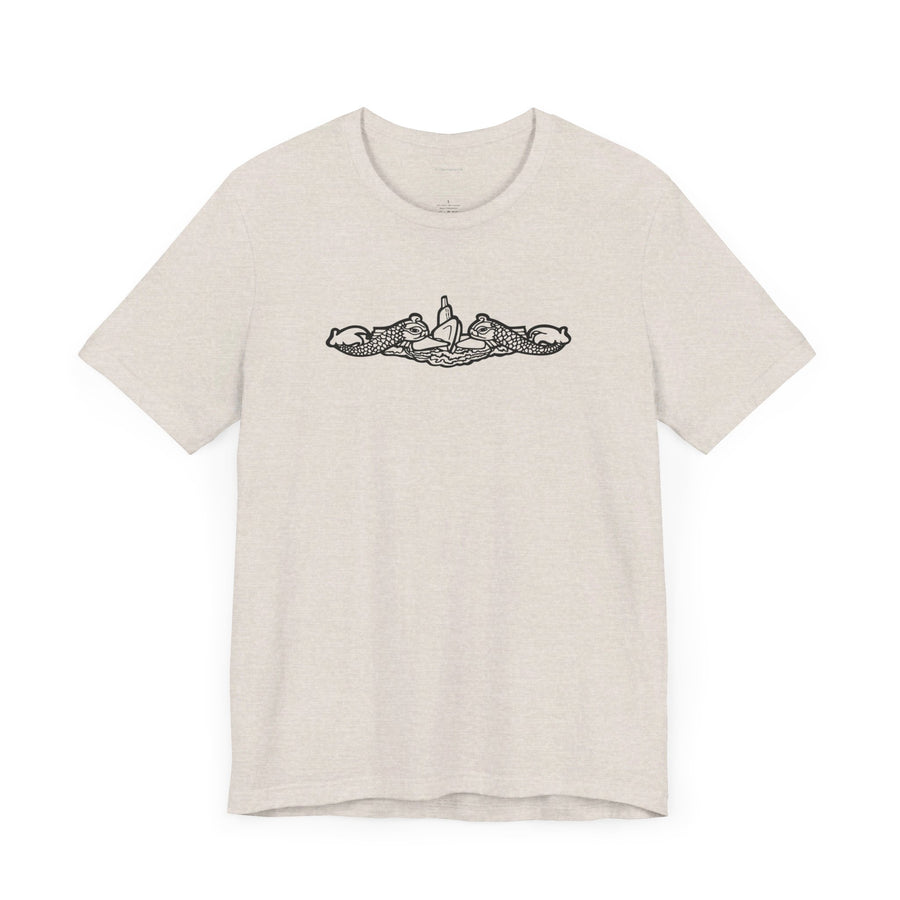 Submarine Warfare Operator Qualification T-Shirt - Black & White Collection