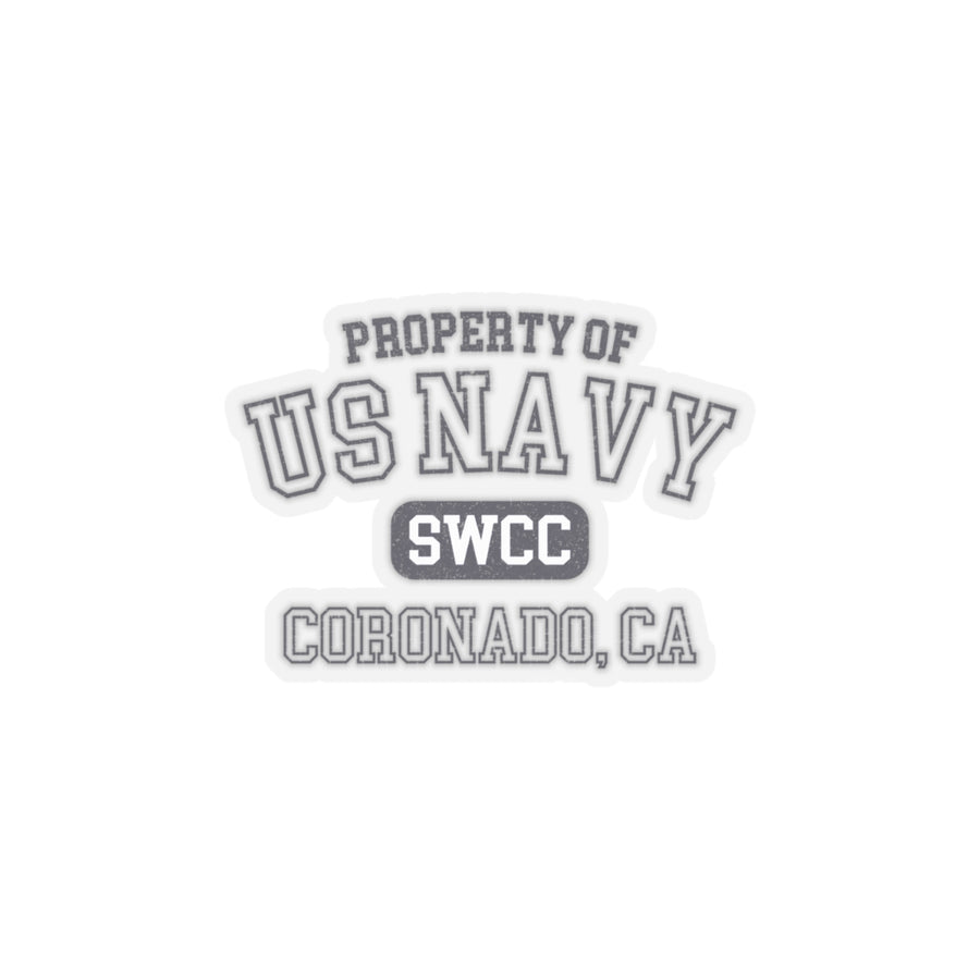 Property of US Navy SWCC Sticker
