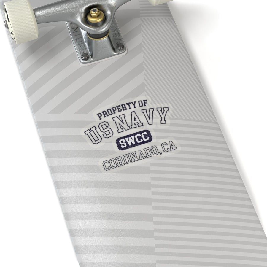 Property of US Navy SWCC Sticker