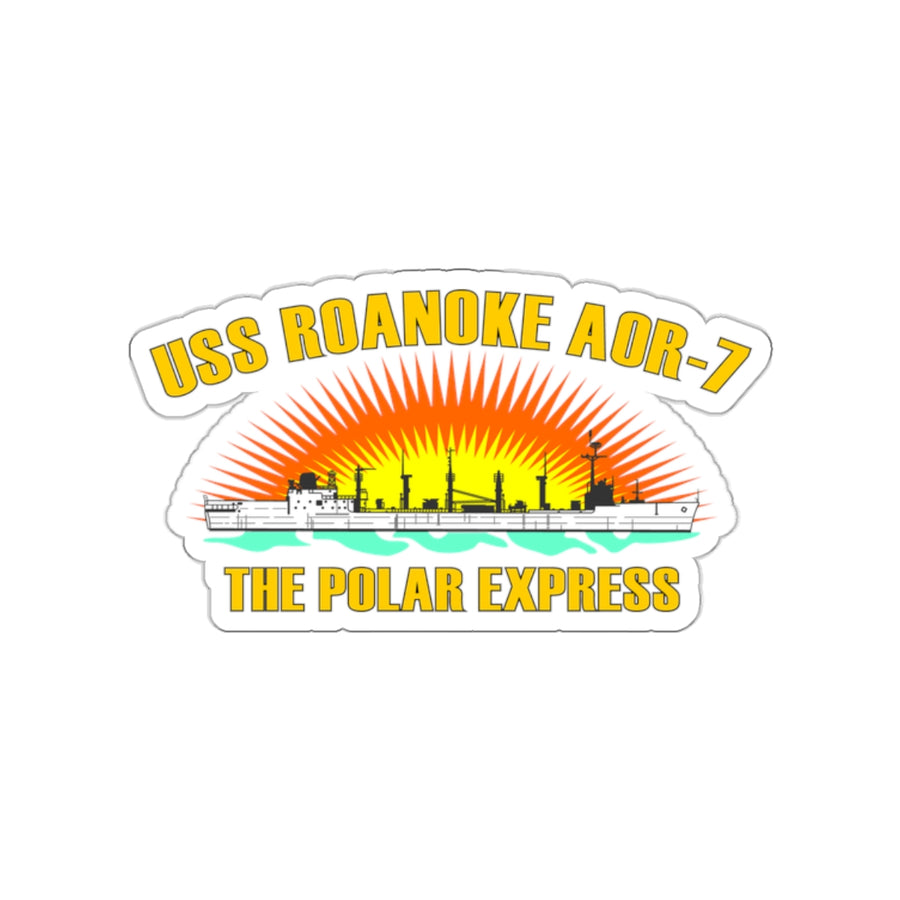 Roanoke "Polar Express" Sticker