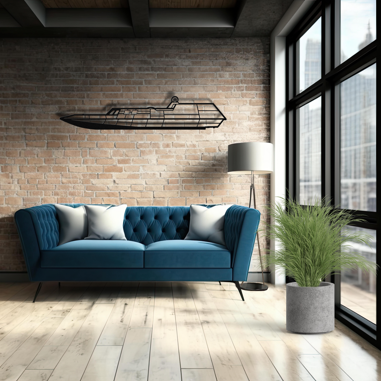 CCH - Combatant Craft Heavy: Die Cut Wall Art