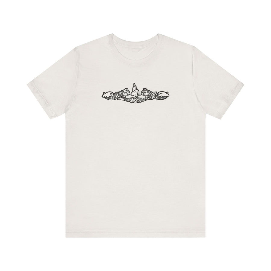 Submarine Warfare Operator Qualification T-Shirt - Black & White Collection