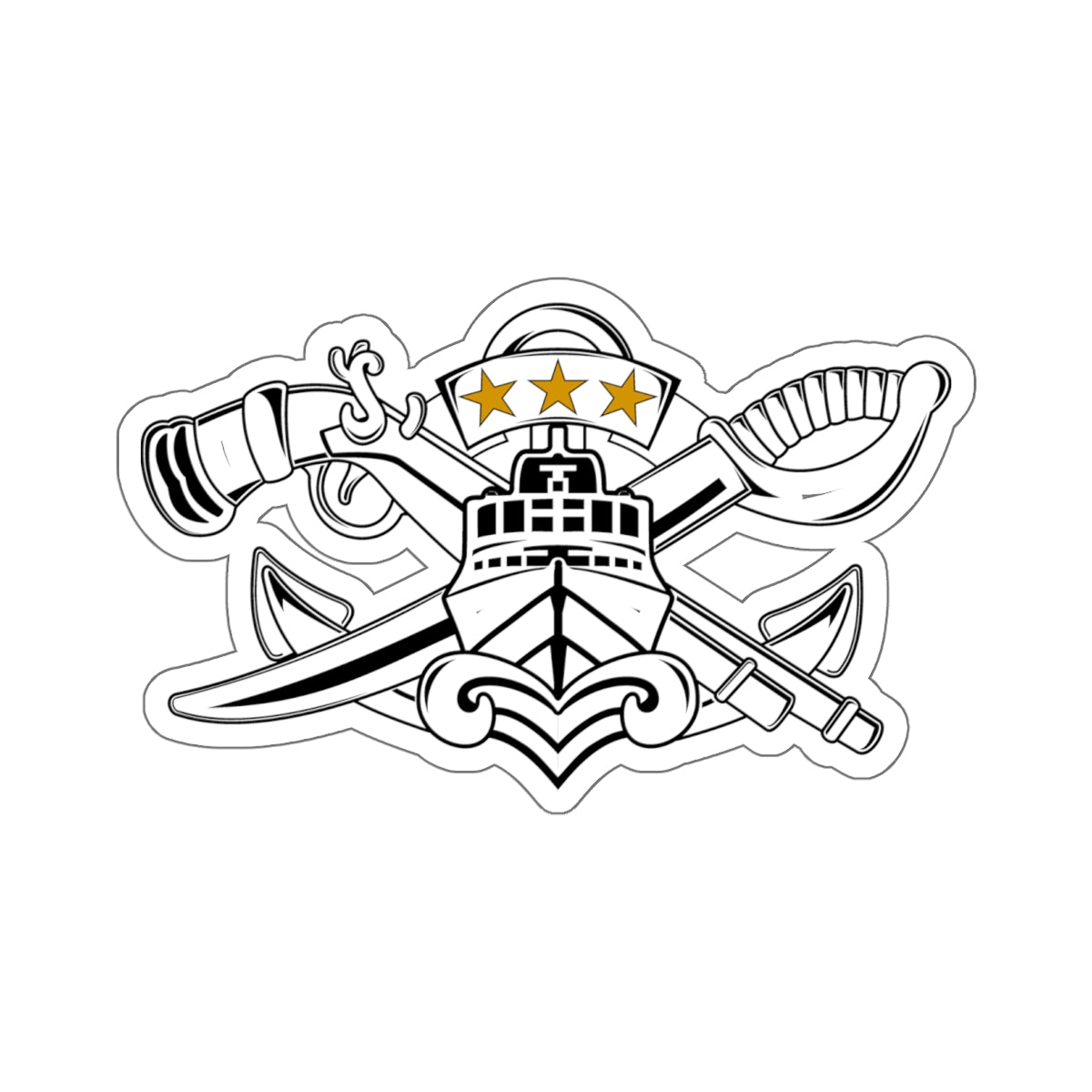 SWCC Master Sticker (Black)