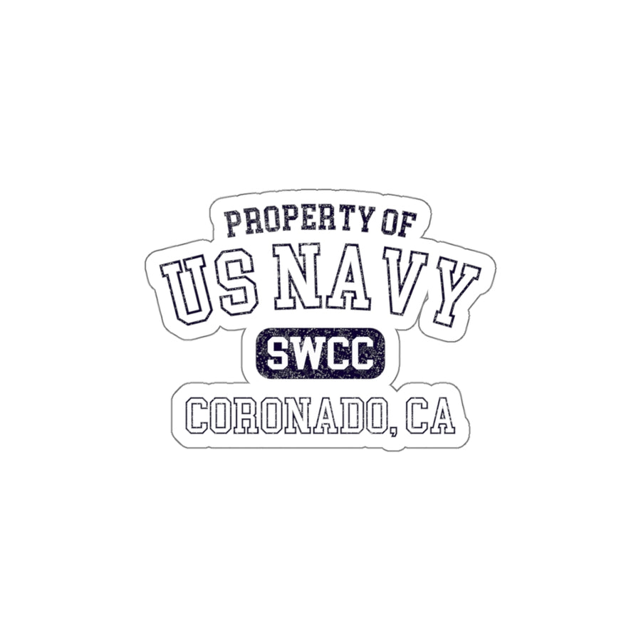 Property of US Navy SWCC Sticker