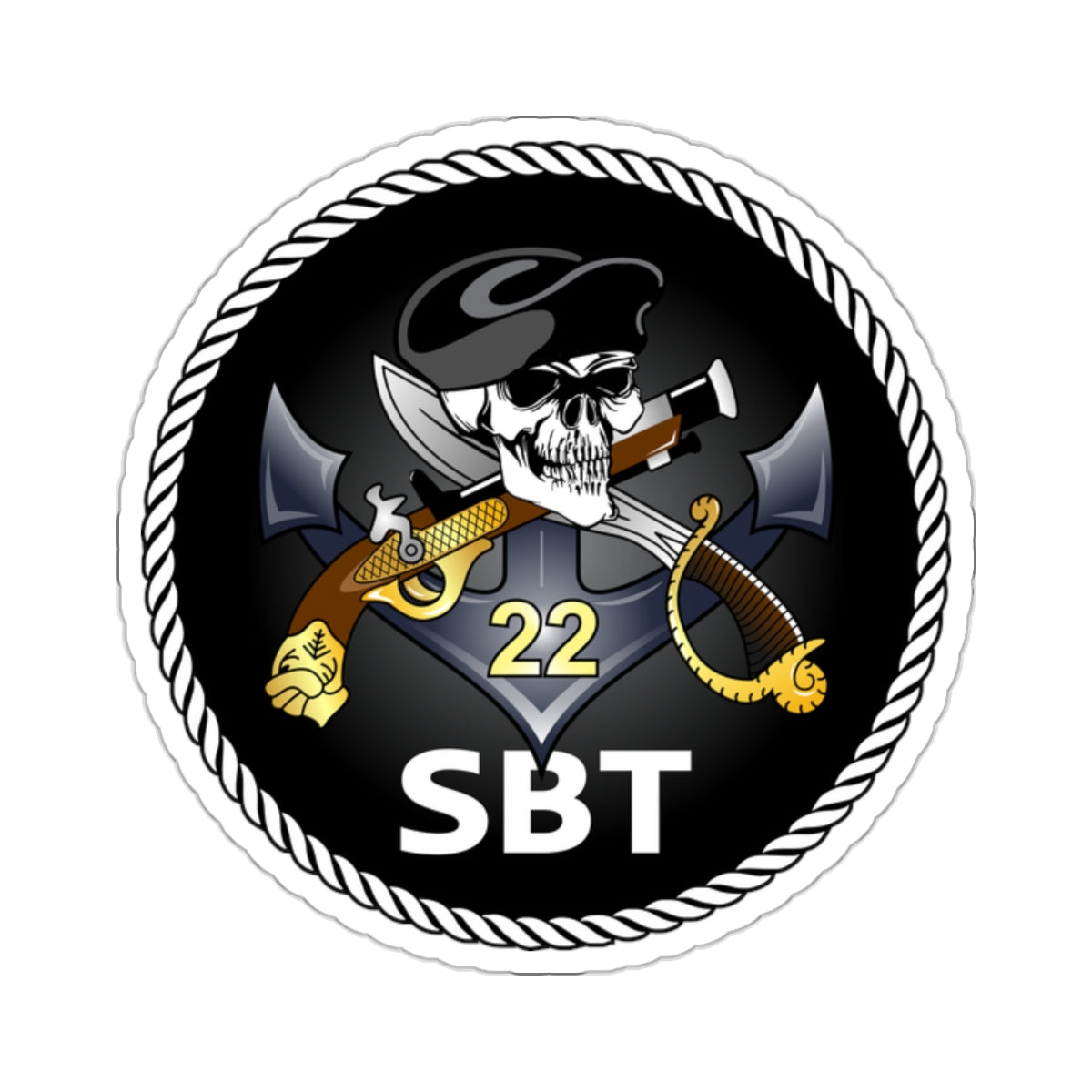 SBT 22 v2 Sticker (Color)