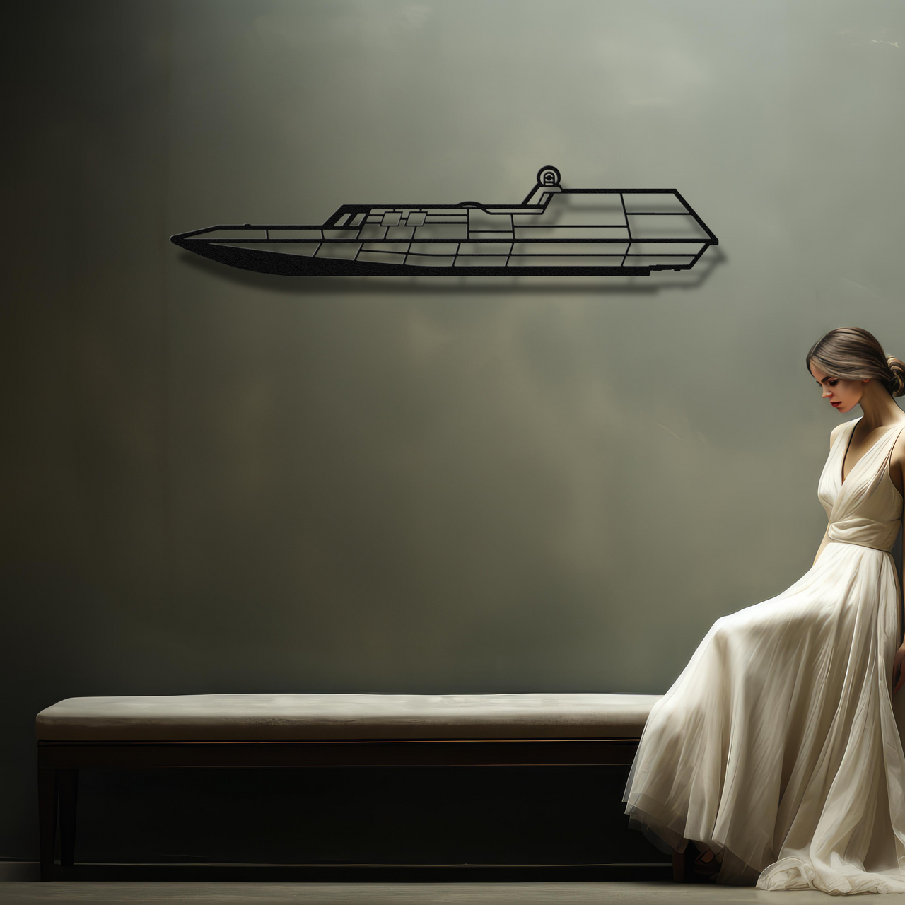 CCH - Combatant Craft Heavy: Die Cut Wall Art