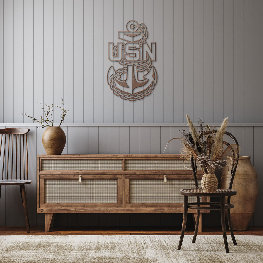 U.S. Navy Chief Wall Art