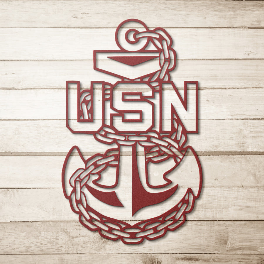 U.S. Navy Chief Wall Art