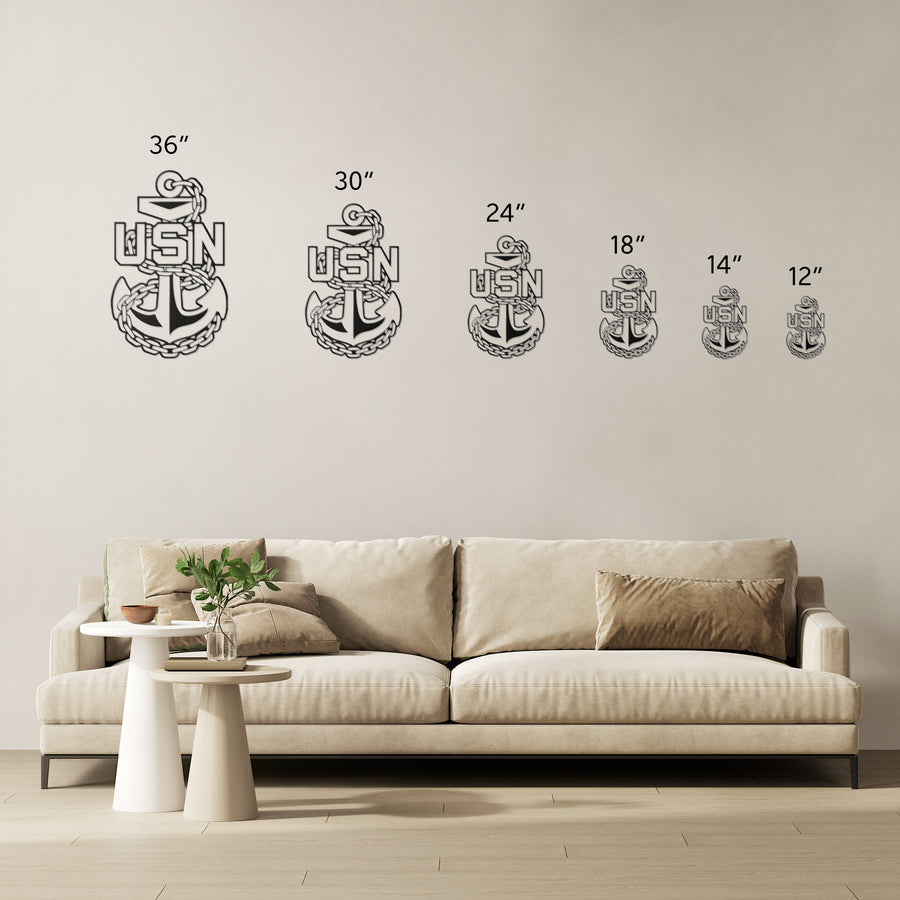 U.S. Navy Chief Wall Art