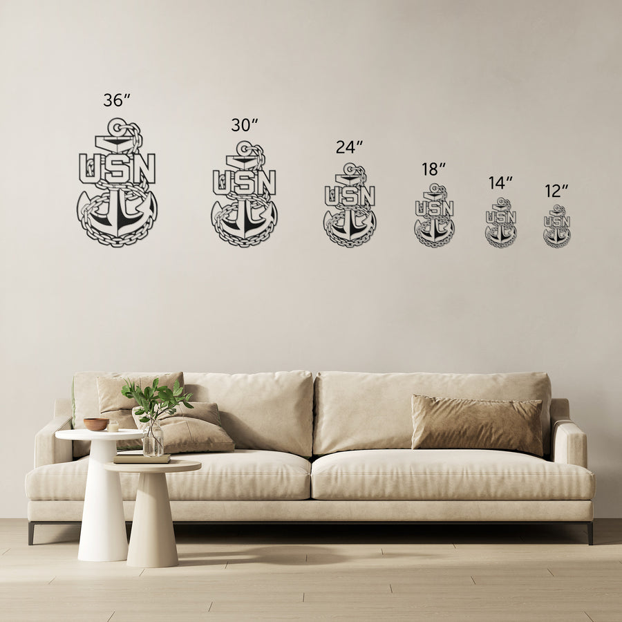 U.S. Navy Chief Wall Art