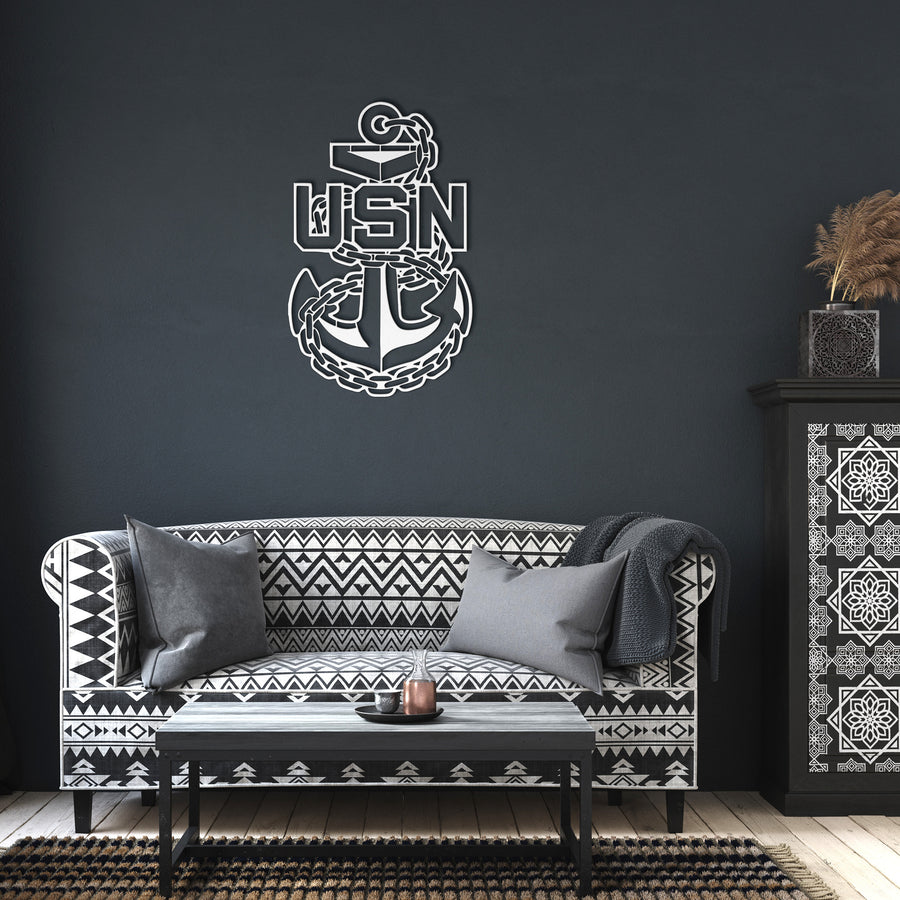 U.S. Navy Chief Wall Art