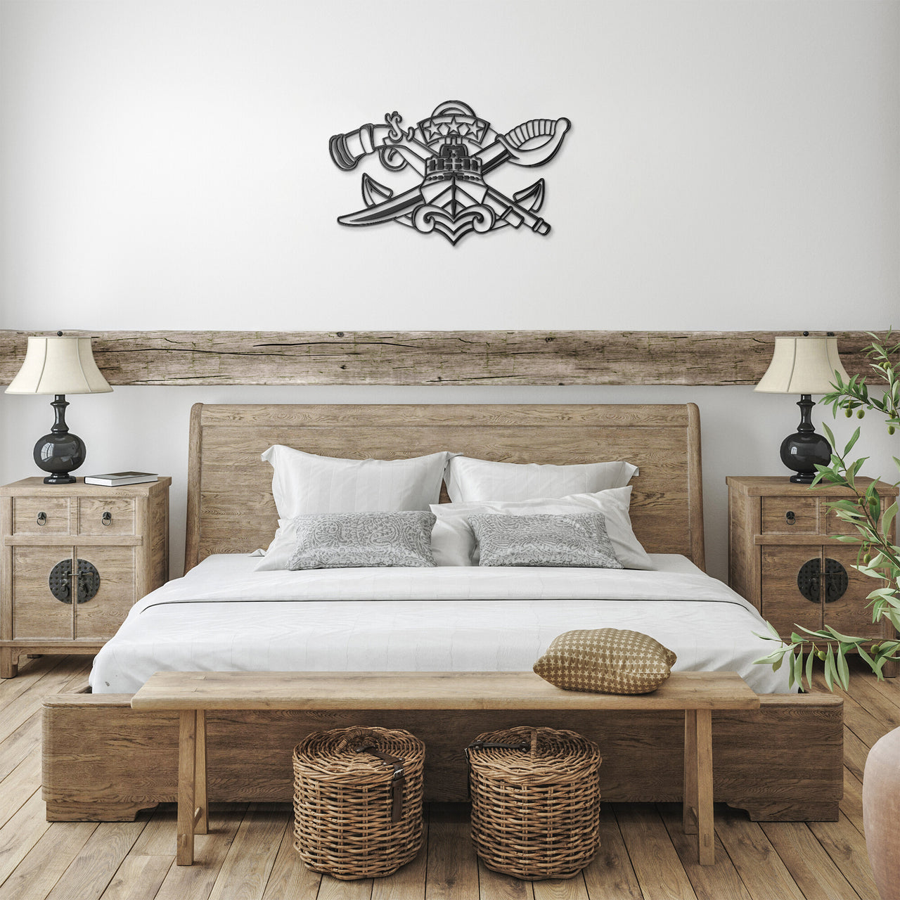 SWCC Master Pin Die Cut Wall Art