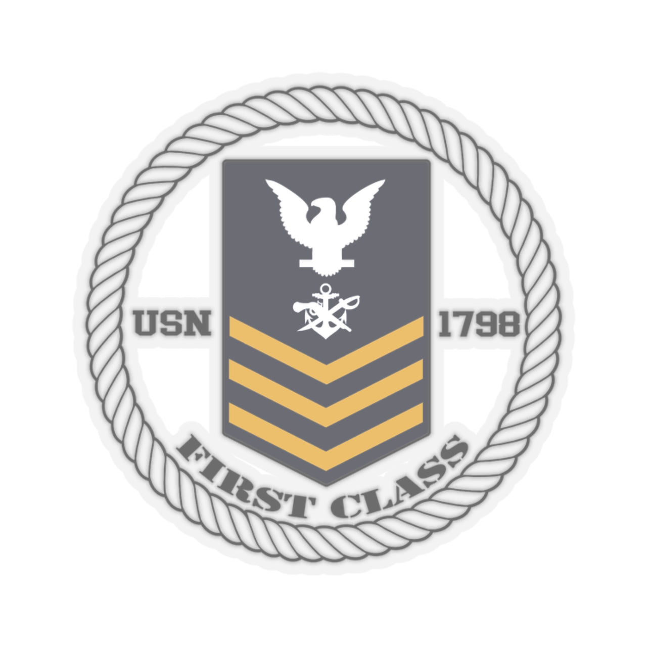 Petty Officer First Class SB1 (Gold)