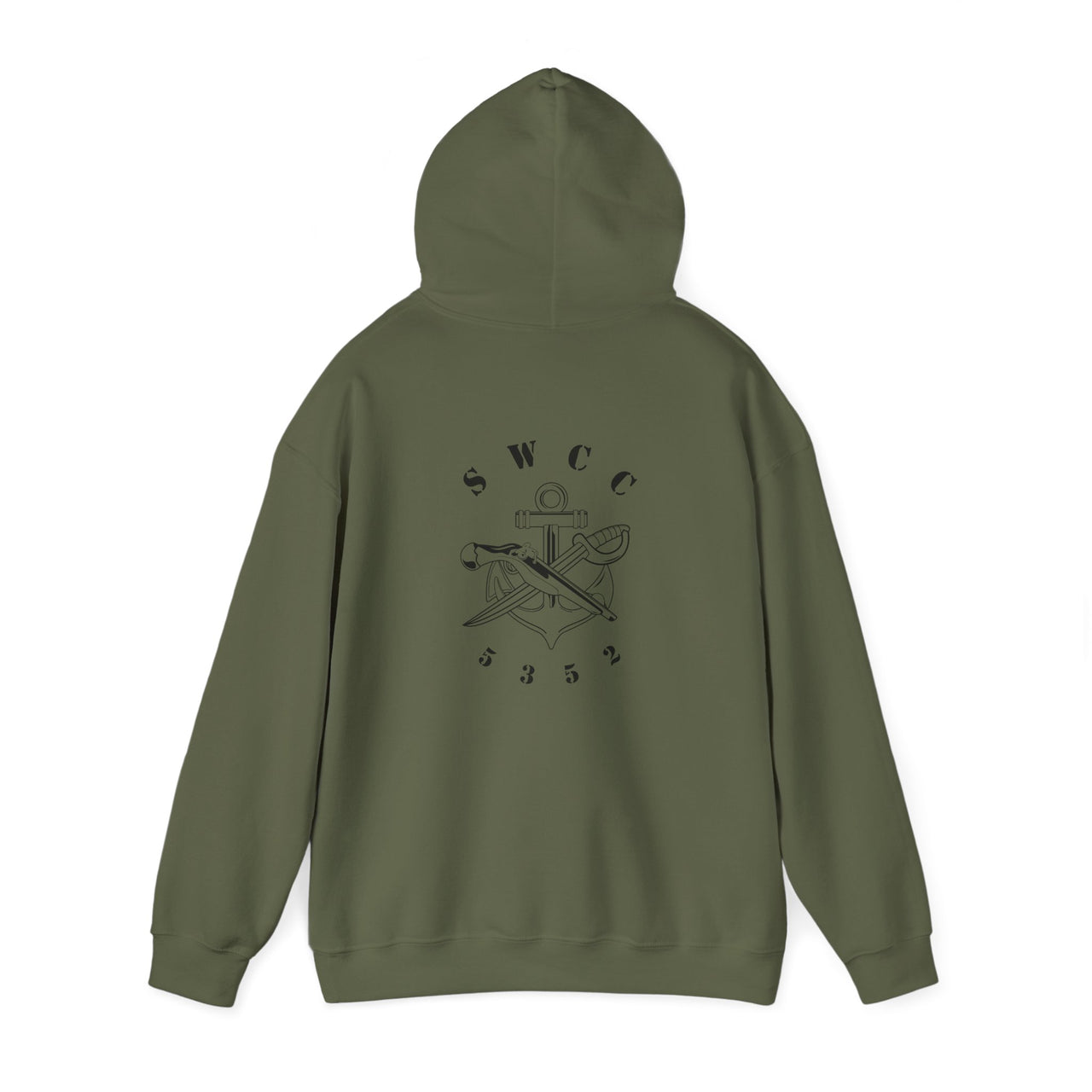 SB Pin with NEC 5352 Hoodie - Black & White Collection