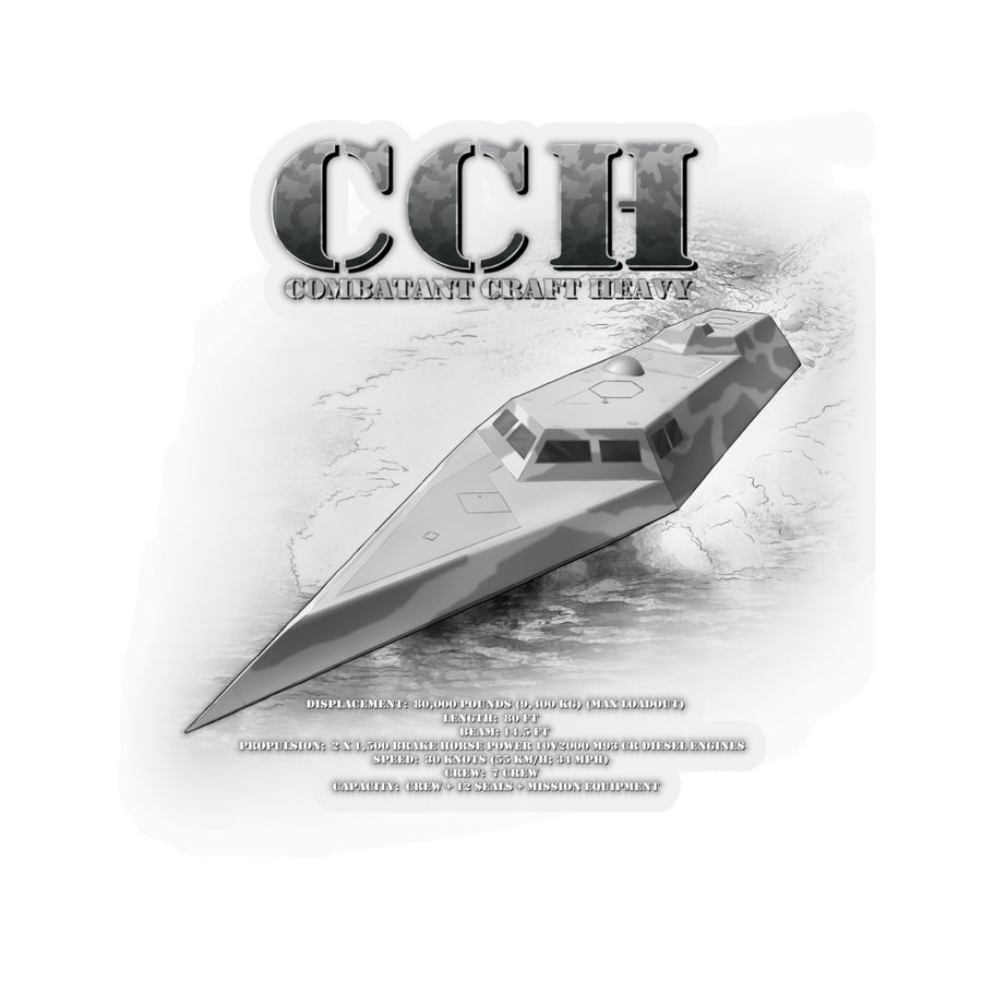 CCH - Combatant Craft Heavy Sticker