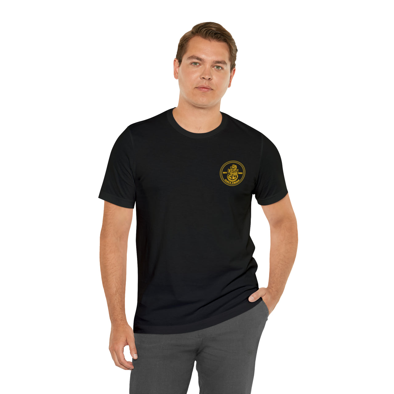Navy Chief T-Shirt (Gold)