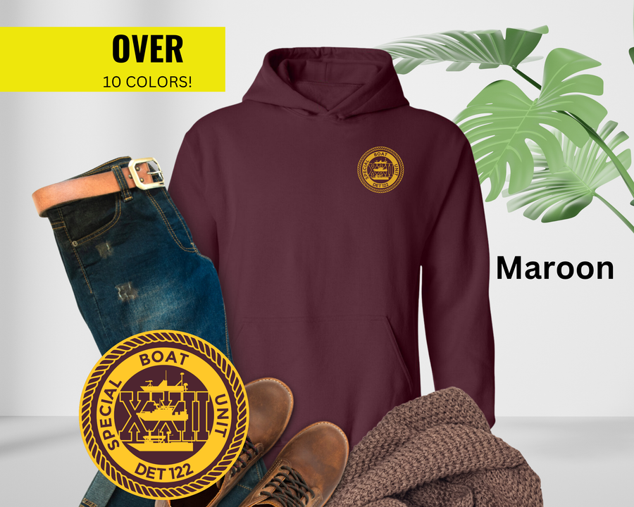 Special Boat Unit 22 DET 122 Hoodie - Gold Collection