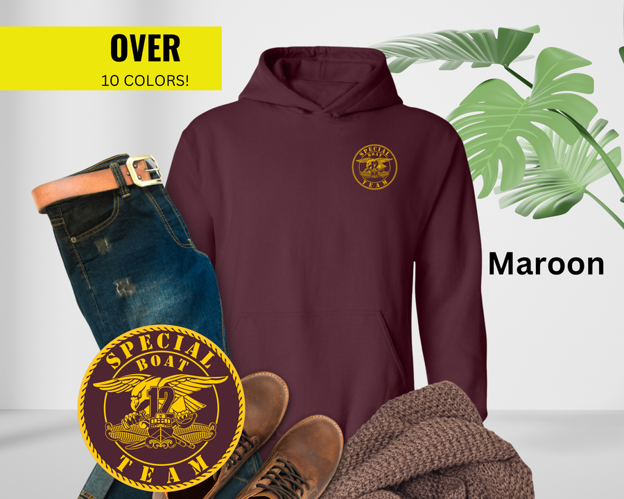 Special Boat Team 12 v1 Hoodie - Gold Collection