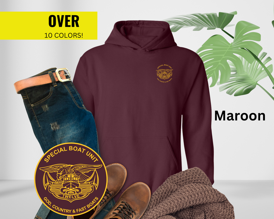Special Boat Unit 12 v1 Hoodie - Gold Collection