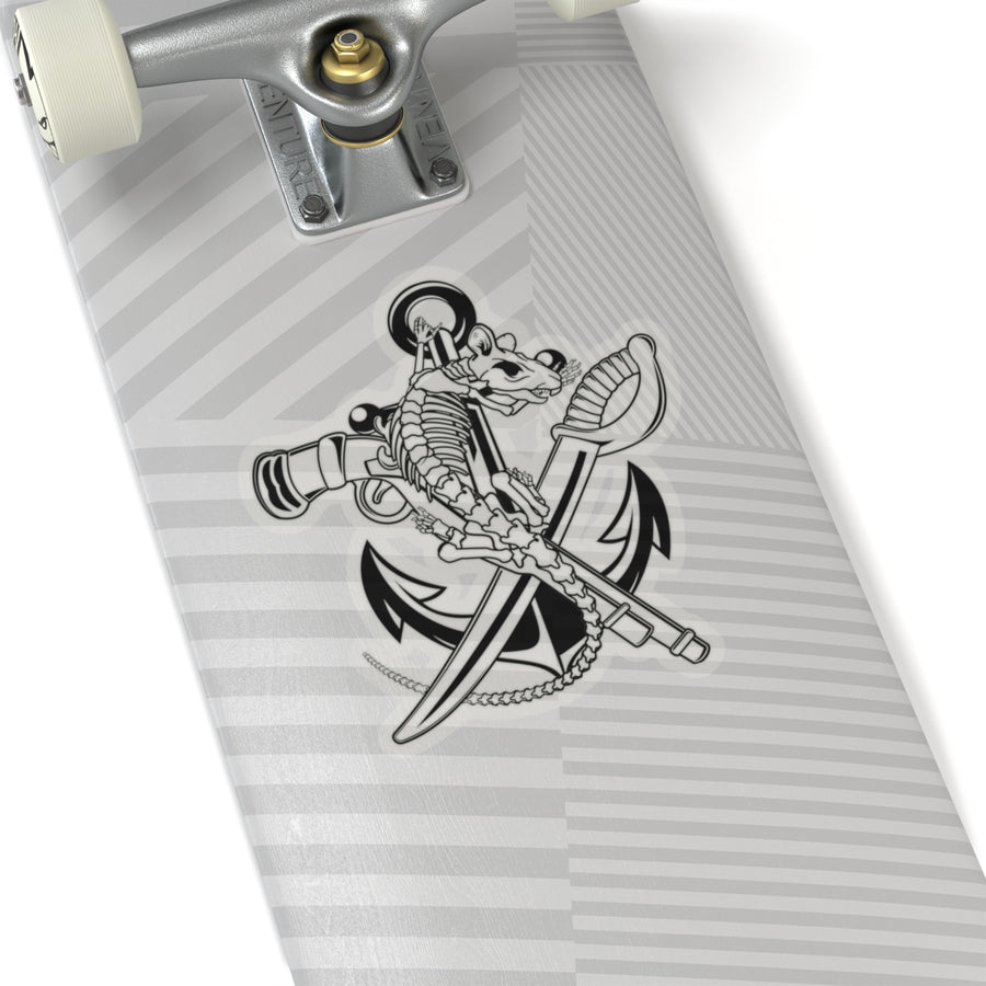 SWCC Bone Rat Black - Sticker