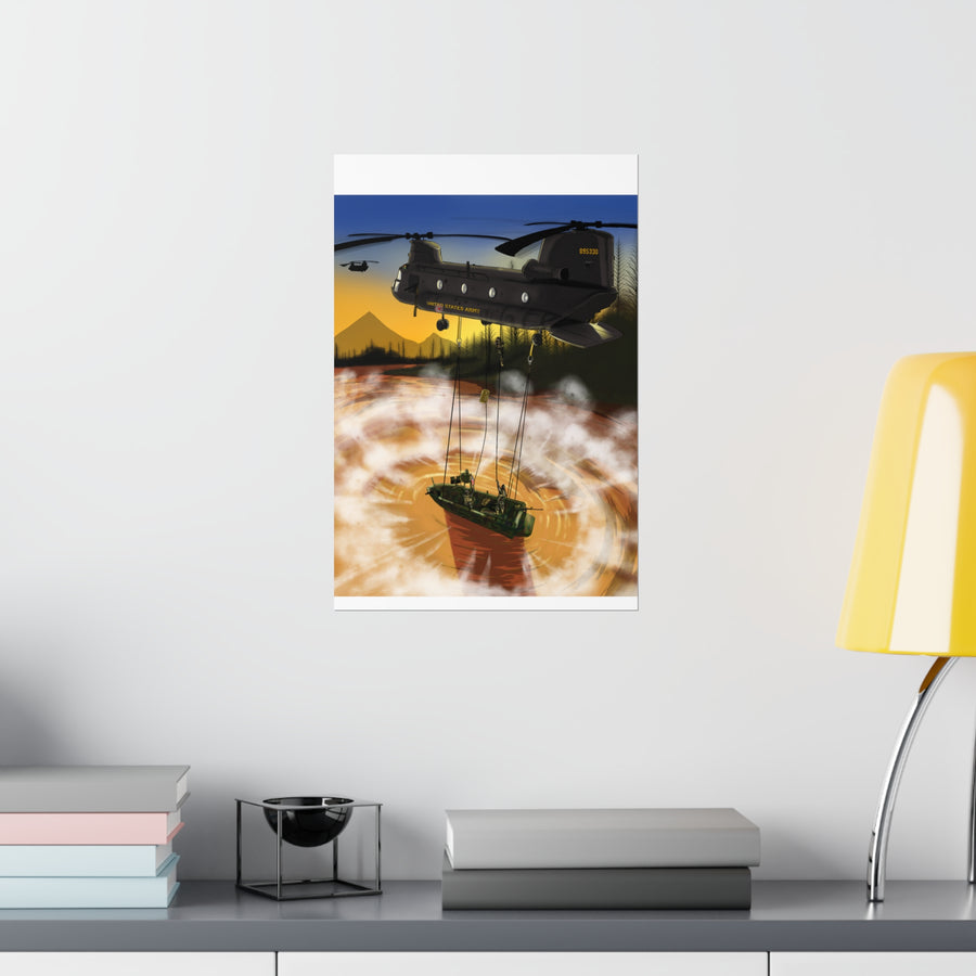 SOC-R Helo Cast Premium Matte vertical posters
