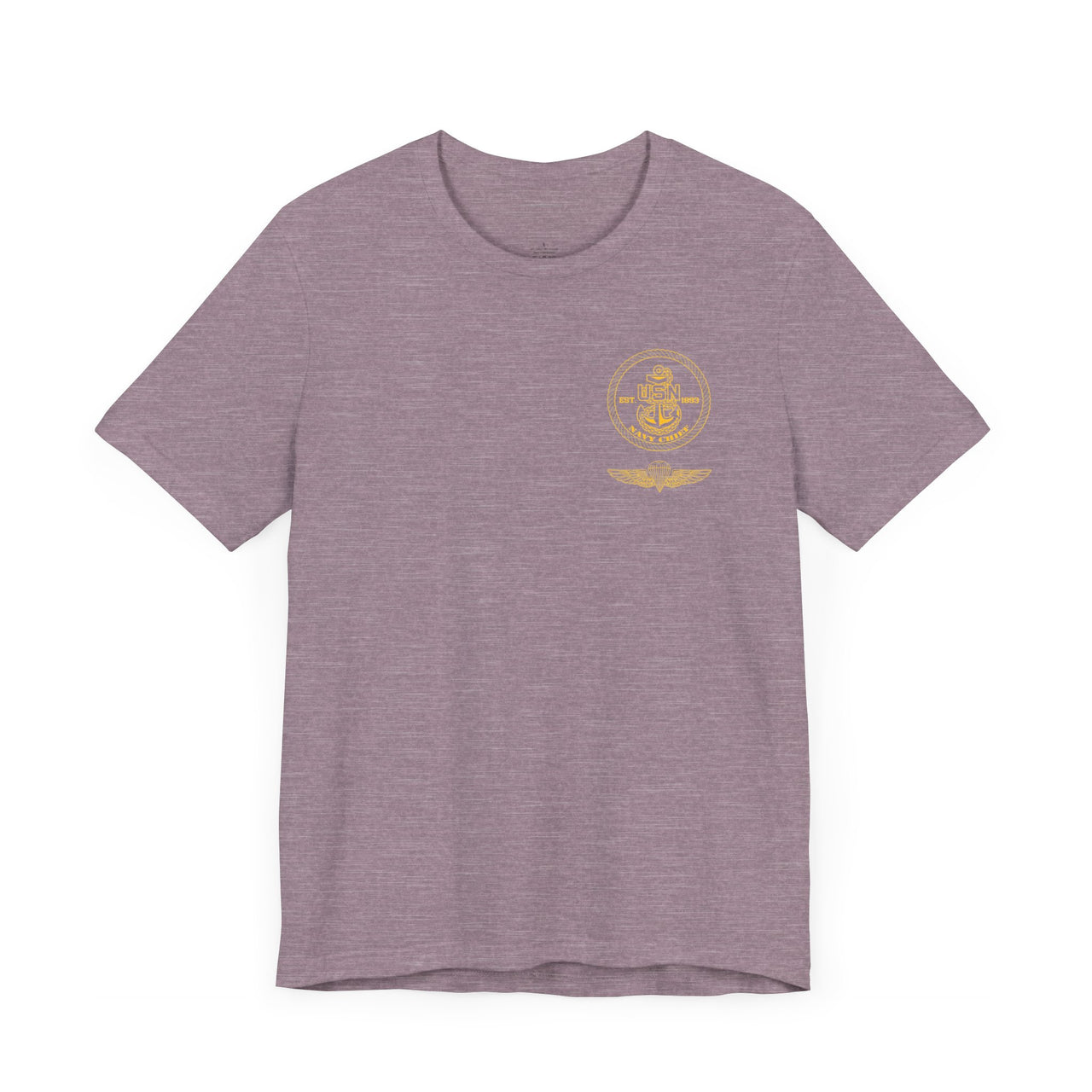 Navy Chief Parachute Jumper (PJ) Qualification T-Shirt - Gold Collection