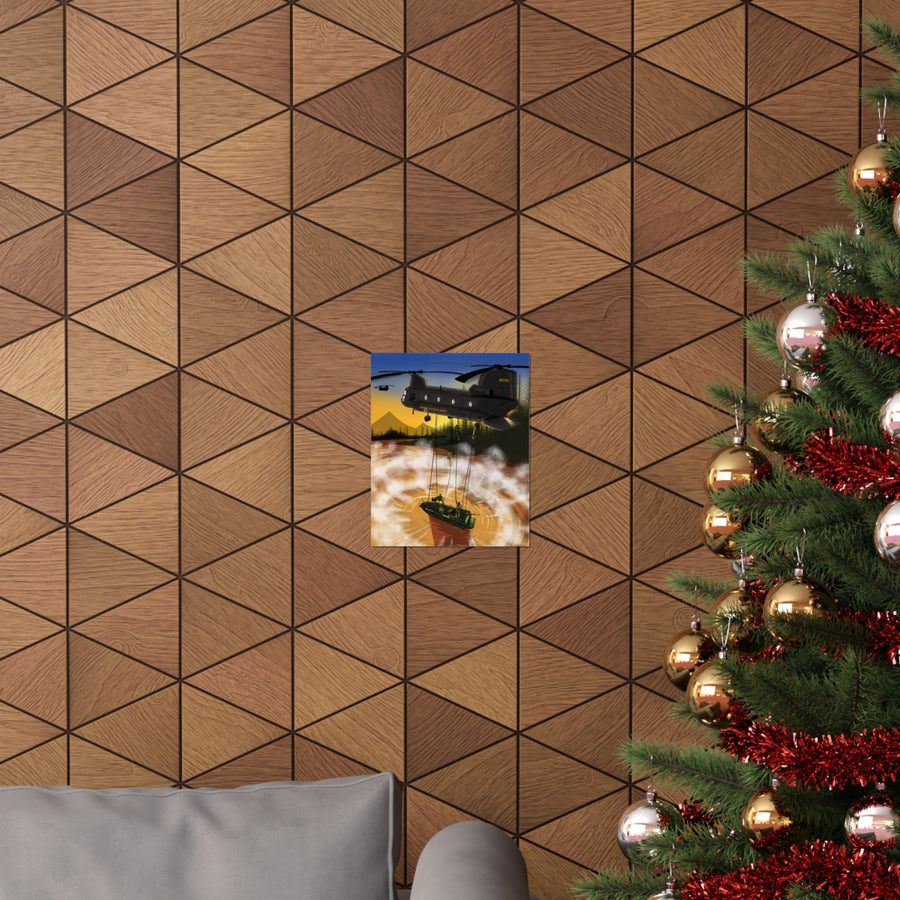 SOC-R Helo Cast Premium Matte vertical posters