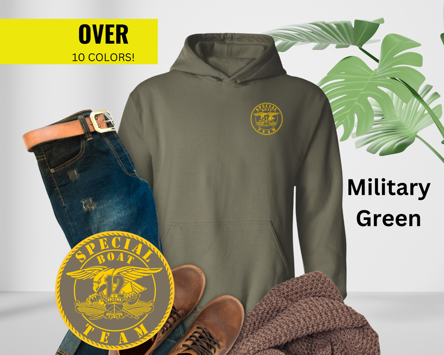 Special Boat Team 12 v1 Hoodie - Gold Collection