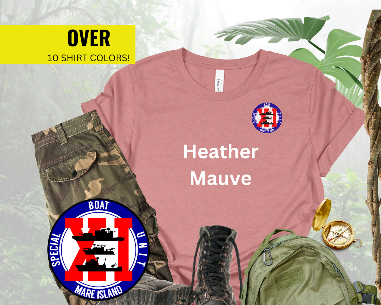 Special Boat Unit 11 v1 T-Shirt – Color Collection