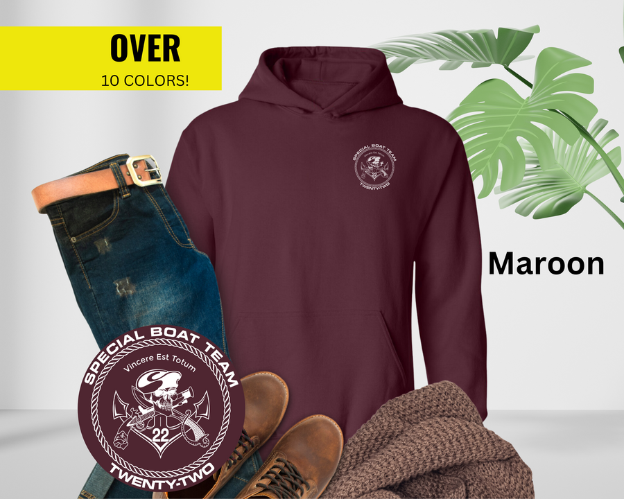 Special Boat Team 22 v1 Hoodie - Black & White Collection