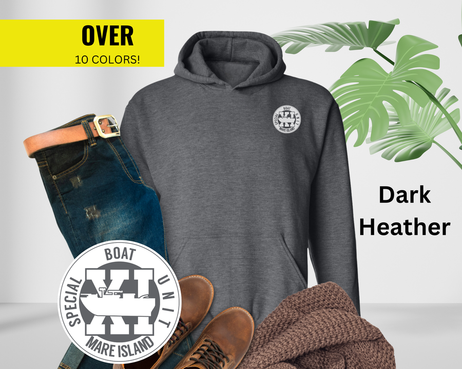 Special Boat Unit 11 v2 Hoodie - Black & White Collection