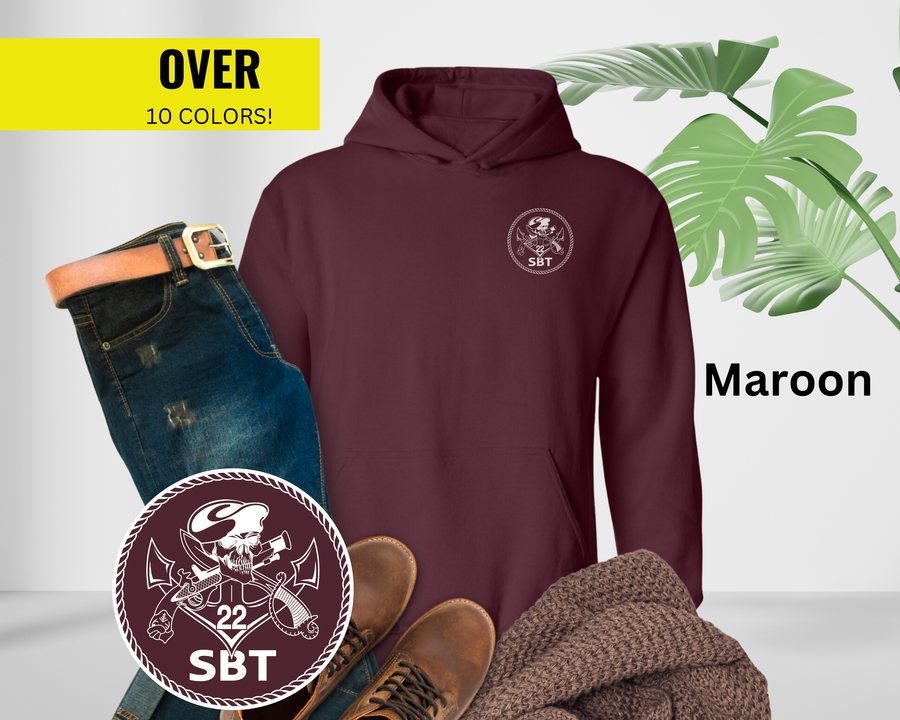 Special Boat Team 22 v2 Hoodie - Black & White Collection